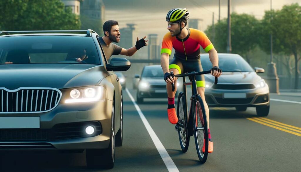 Cyclists Facing Road Rage